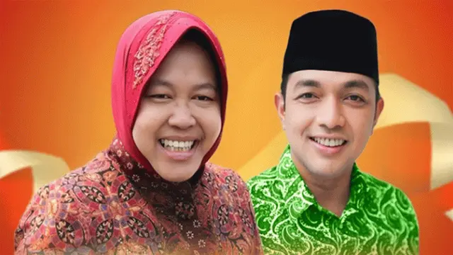 Risma-Gus Hans maju Pilkada Jatim 2024. (Foto: PDIP Jatim)