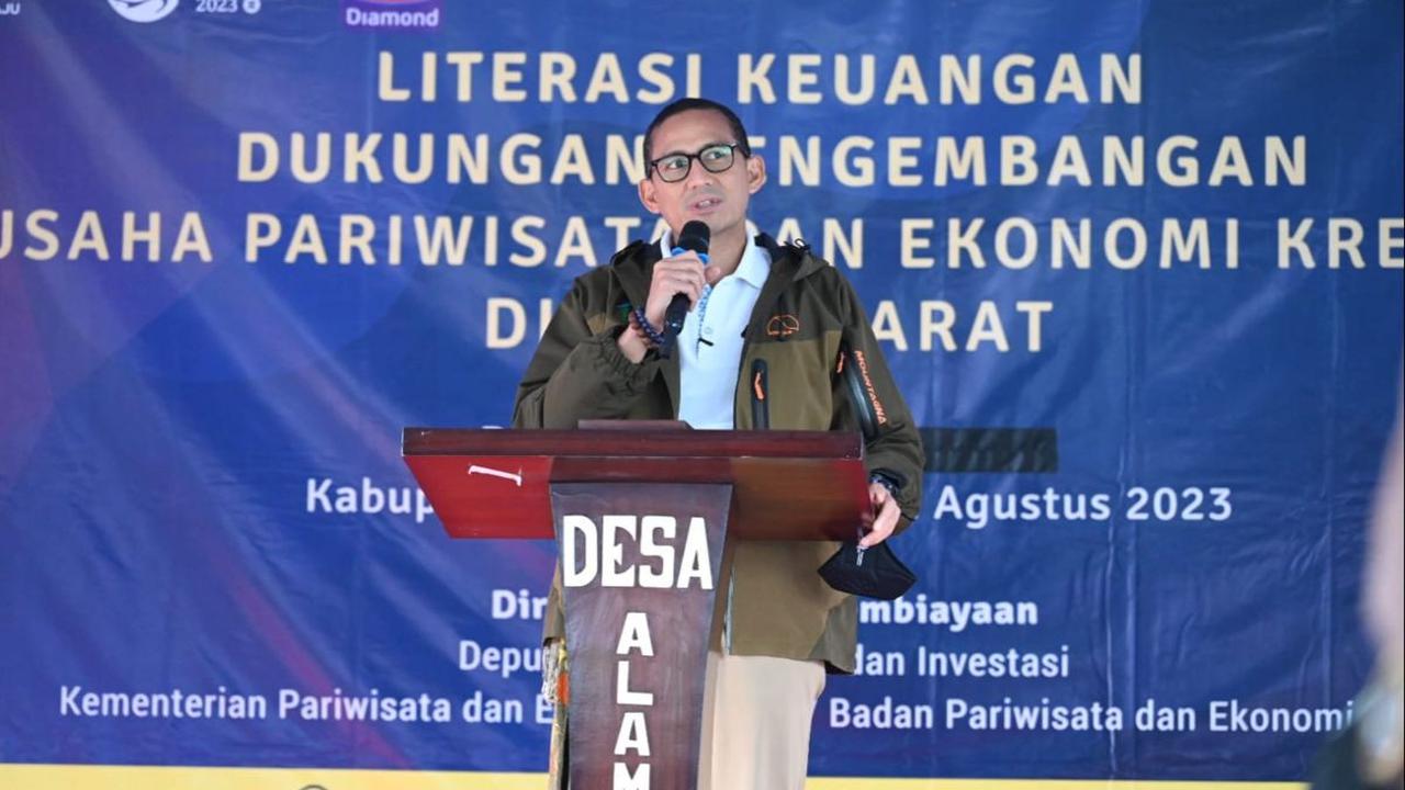Sandiaga berkolaborasi dengan Gerakan Masyarakat Wirausaha (Gemawira) dan UMKM Sahabat Sandi Uno Kabupaten Bandung.