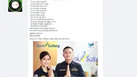 Cek Fakta: Tidak Benar Informasi Gebyar Undian Berhadiah dari BPD Sulteng