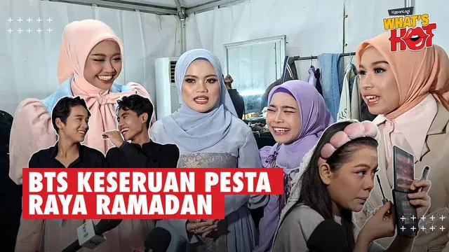 BTS Acara Indosiar! Melly Lee Sibuk Makeup Sendiri, Arbil & Eby Bekerja Keras GR