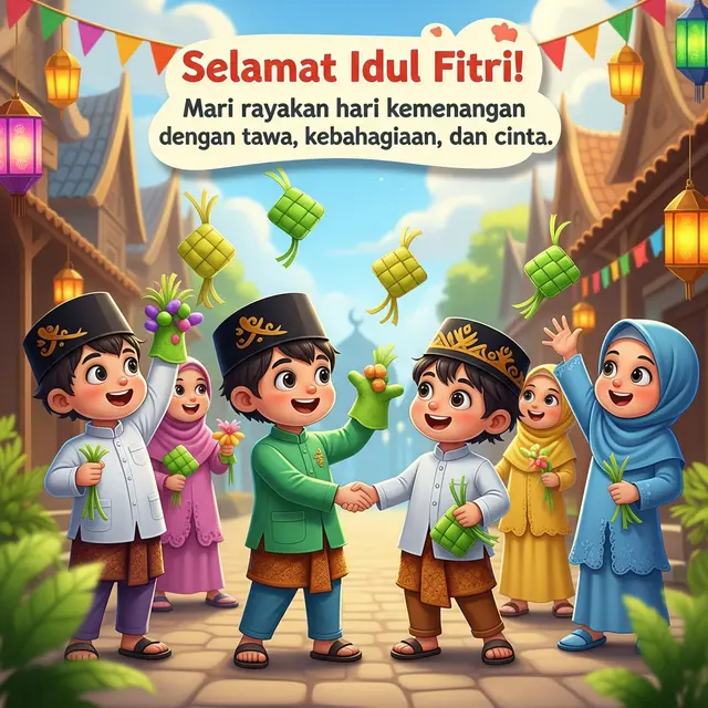 Gambar Ucapan Idul Fitri 2026