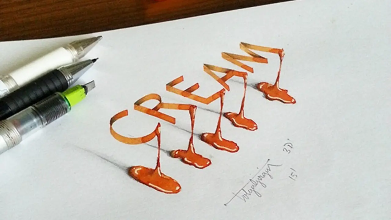 Bermain Perspektif, 10 Tipografi 3D Ini Bikin Kamu Ketipu!