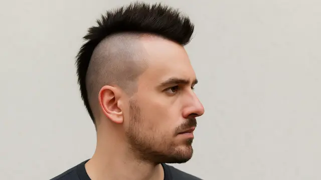 Model Rambut Mohawk