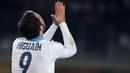 Gonzalo Higuin berhasil mencetak 122 gol saat berseragam Real Madrid. (AFP/Marco Bertorello)