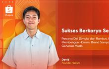 Sukses Bangun Hairum Sebelum Usia 30, Begini Perjalanan David dalam Hadirkan Sampo Lokal untuk Generasi Muda