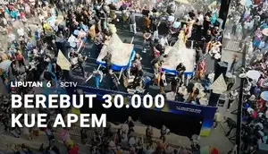 Berebut 30.000 Kue Apem