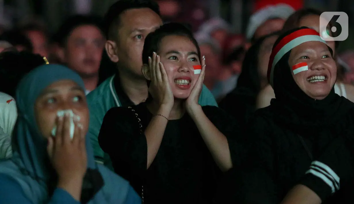 Kegiatan nonton bareng itu digelar Pemprov DKI Jakarta.  (Liputan6.com/Herman Zakharia)