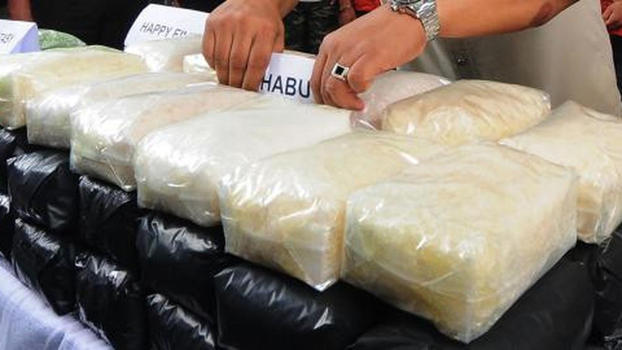 Narkoba senilai Rp 1,1 triliun dimusnahkan