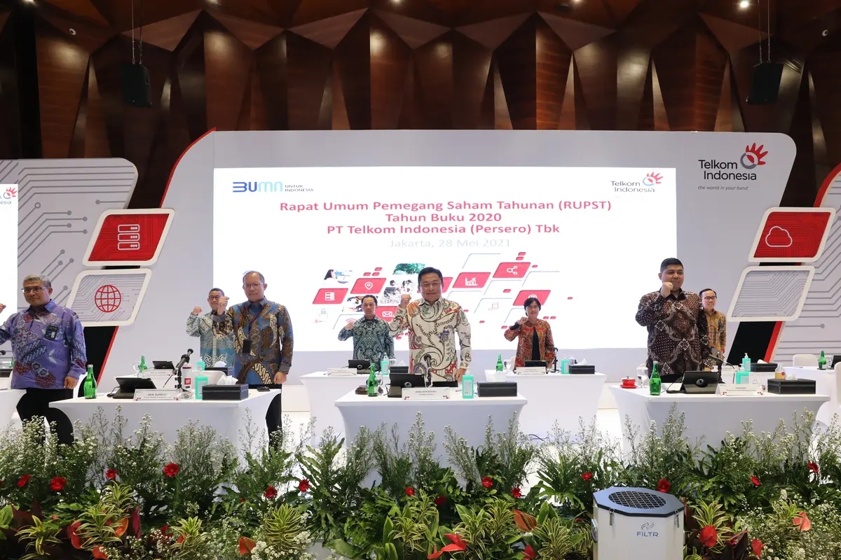 RUPTS Telkom 2020: Meningkat 9 Persen Telkom Bagikan Dividen Rp 16,64 Triliun