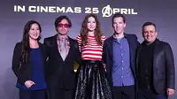 Konferensi pers Avengers: Infinity War di Singapura. (Disney/Marvel Studio)