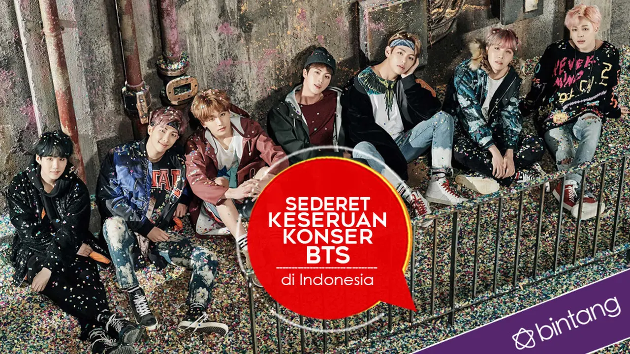 [Bintang] Sederet Keseruan Konser BTS di Indonesia