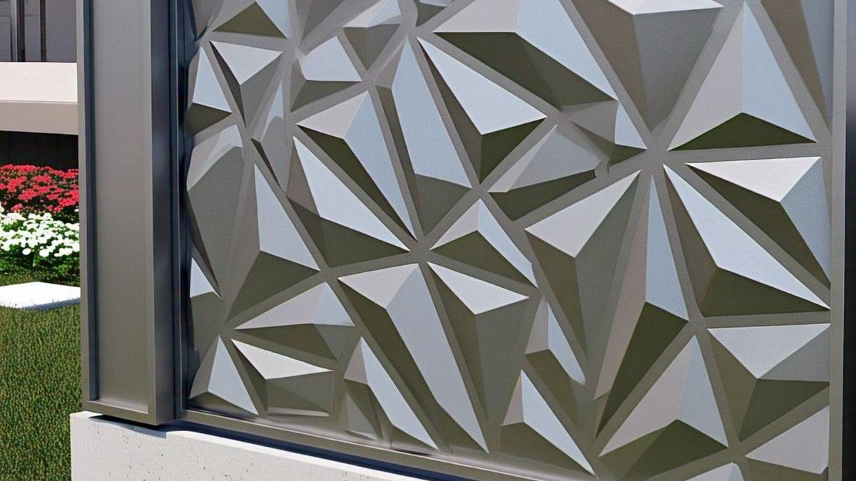5 Model Pagar Rumah Tembok 2025, Gaya Geometris Bikin Hunian Tampak Modern