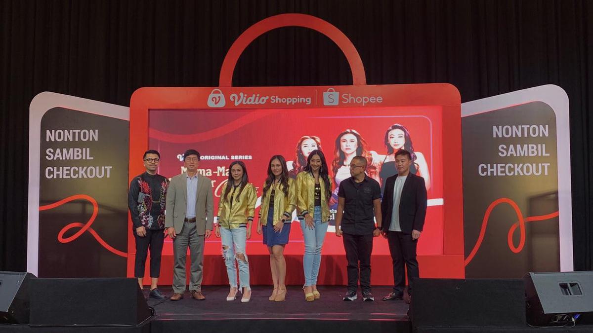 Bintang Serial Mama Mama Pengejar Cinta Dukung Fitur Baru Vidio Shopping yang Bantu Brand Lokal dan UMKM