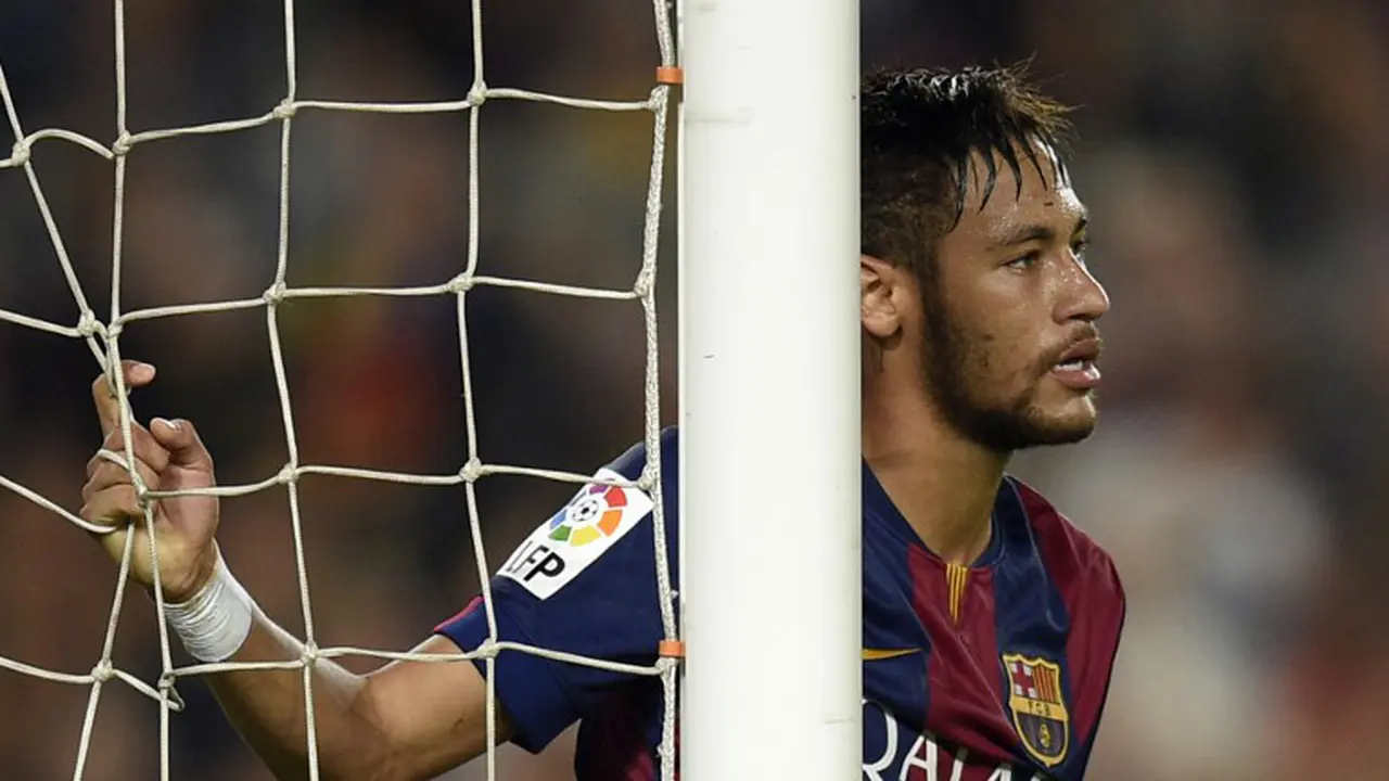 Raut kekecewaan Neymar