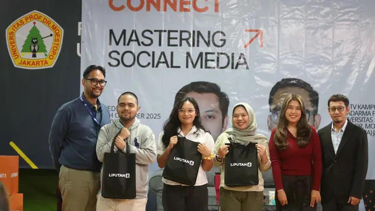 Liputan6 Connect Beri Pelatihan Mahasiswa Universitas Prof. Dr. Moestopo, Ungkap Strategi Efektif Menguasai Media Sosial