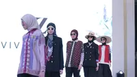 Deretan brand lokal berpartisipasi di ZALORAYA 2024 menampilkan koleksi-koleksi baju Lebaran mereka. [Dok/Daniel Kampua].