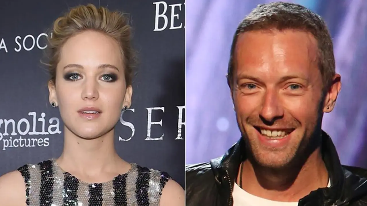 Jennifer Lawrence, Chris Martin 