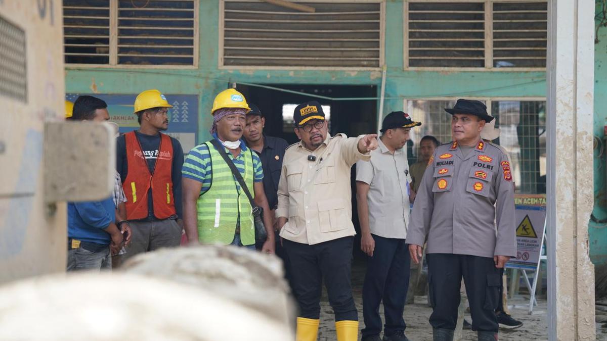 KSP Qodari Beberkan Progres Pemulihan Kantor Pemerintahan di Aceh Tamiang