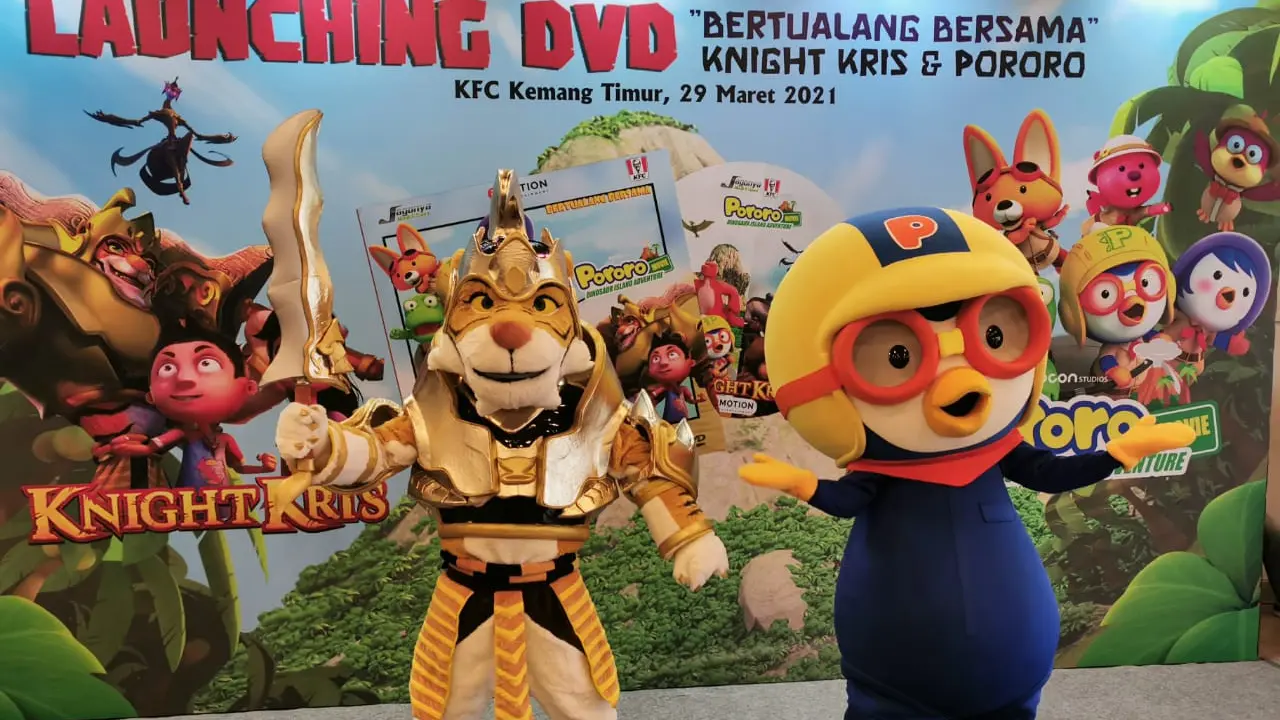 Kisah Animasi Pororo dan Knight Kris jadi Pilihan Tontonan Anak