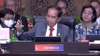 Presiden RI Joko Widodo menutup KTT G20 di Bali pada Rabu (16/11). Hal ini ungkapkan oleh Jokowi di hadapan kepala negara anggota G20 dan tamu undangan (Sekretariat Presiden)