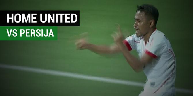 VIDEO: Highlights Piala AFC 2018, Home United Vs Persija 3-2
