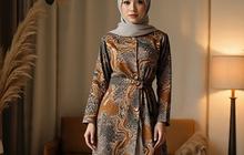 8 Inspirasi Model Tunik Batik Kancing Samping dengan Belahan Panjang 2025, Beri Kesan Lebih Langsing