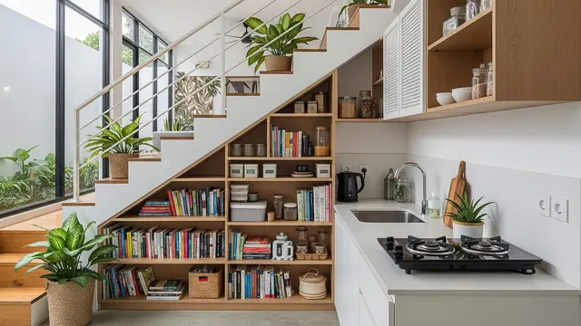 Rumah Mungil Lebar 3 Meter Tapi Elegan