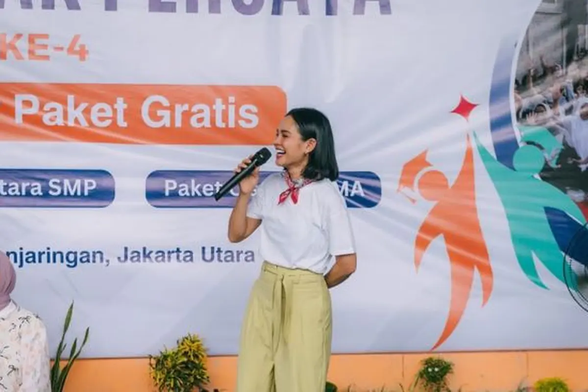 Potret Andien Aisyah Dirikan Sekolah di Kampung Pemulung (credit: instagram/andienaisyah).