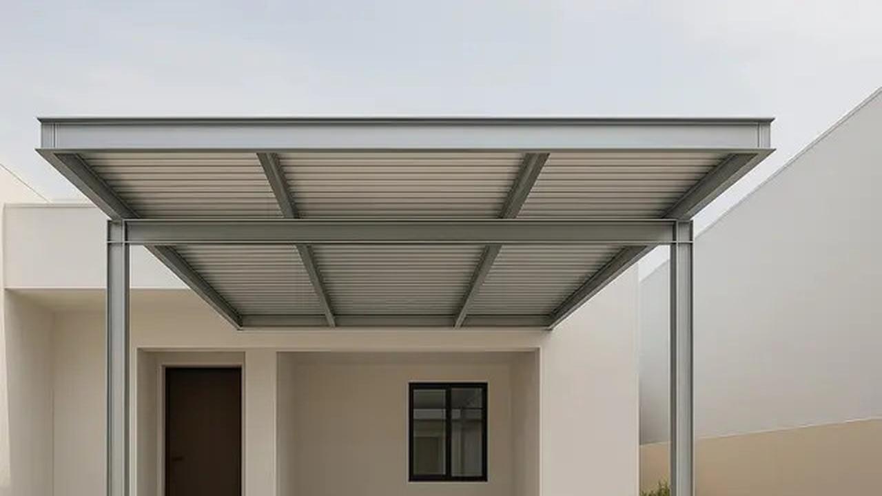 8 Model Kanopi Baja Ringan Terbaru 2025, Inspirasi Menarik untuk Rumah Estetik