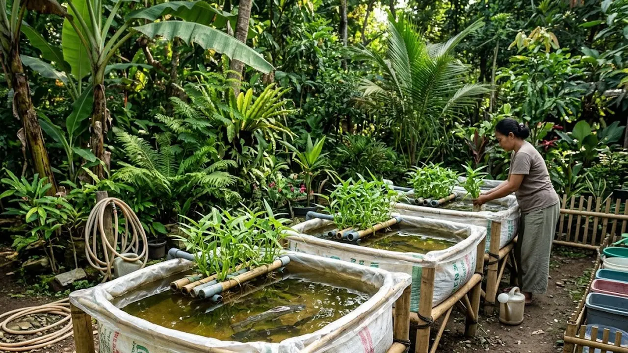 Cara Ternak Lele di Karung Bekas yang Cocok untuk Halaman Sempit