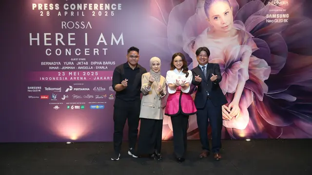 Konser Rossa 'Here I Am' hadirkan inovasi energi bersih dari sampah plastik (Dok/Fimela.com: Adrian Putra)