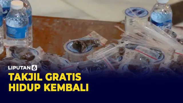 Masjid-masjid di Indonesia, khususnya Jakarta, kembali menggelar tradisi berbagi takjil dan makanan gratis bagi jamaah di bulan suci Ramadan tahun ini. Tradisi ini kembali dilakukan setelah dua tahun dilarang akibat pandemi COVID-19.