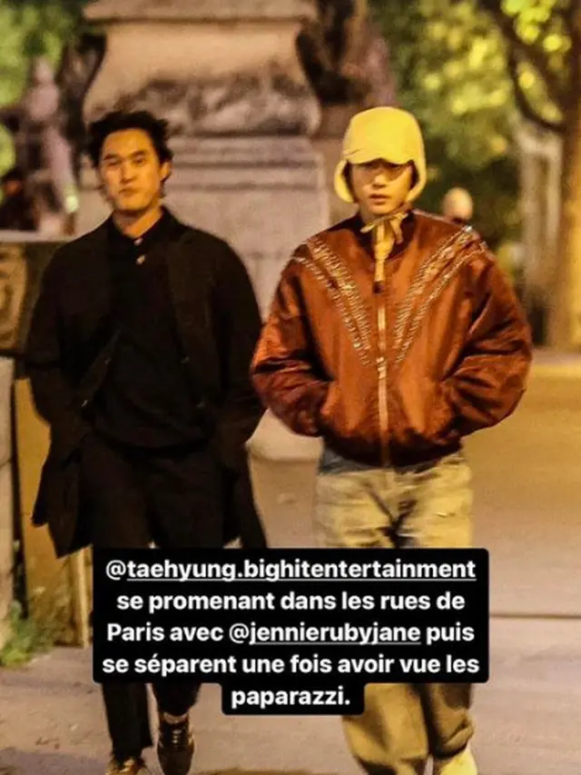 V Taehyung paris