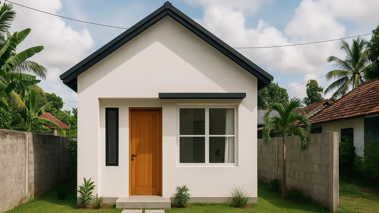 Inspirasi Rumah Sederhana 6×10 yang Jadi Pilihan Anak Muda di Tahun 2025/Ilustrasi AI