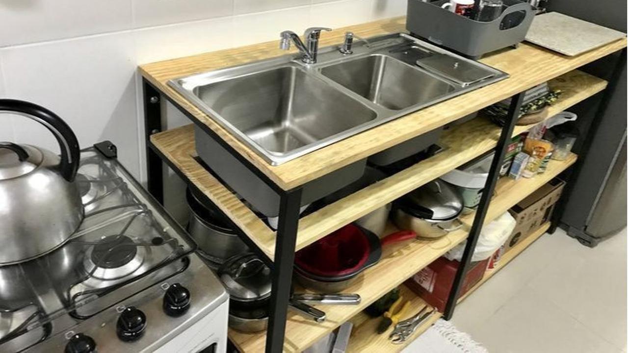 Desain Meja Kompor Minimalis