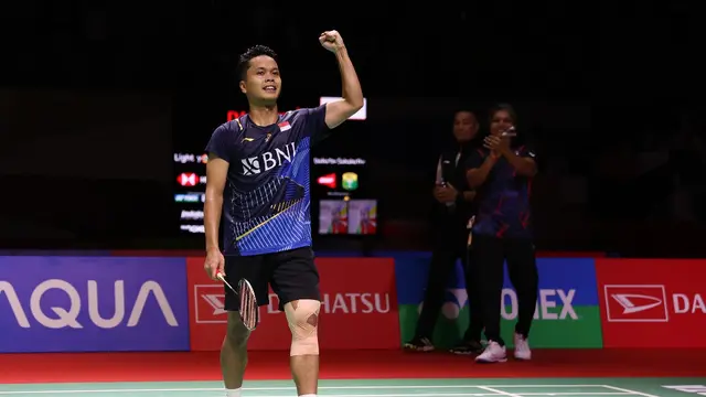 Anthony Sinisuka Ginting - Indonesia Masters 2024 - Bulu Tangkis