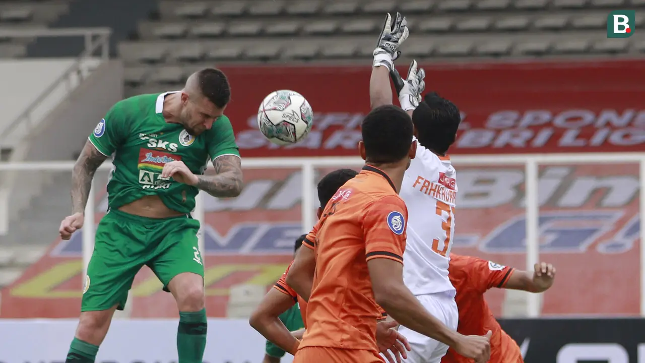Foto: Dua Gol Paulo Henrique Bawa Persiraja Menang Dramatis 3-2 atas PSS Sleman dalam BRI Liga 1 2021 / 2022