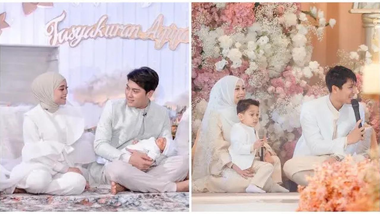 6 Potret Beda Penampilan Lesti Kejora di Akikah Anak Pertama dan Kedua, Memesona