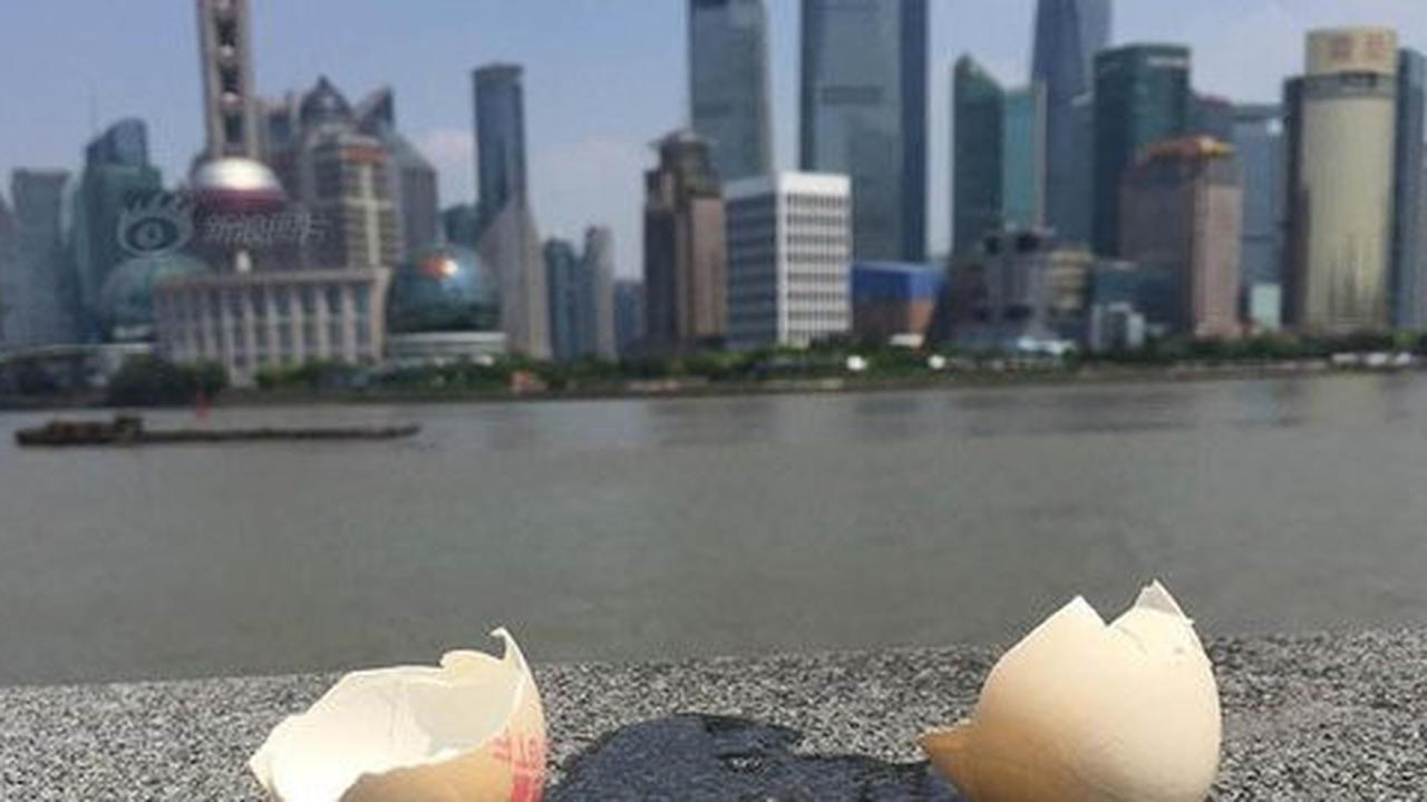 Gelombang panas di China bisa bikin telur mentah jadi matang