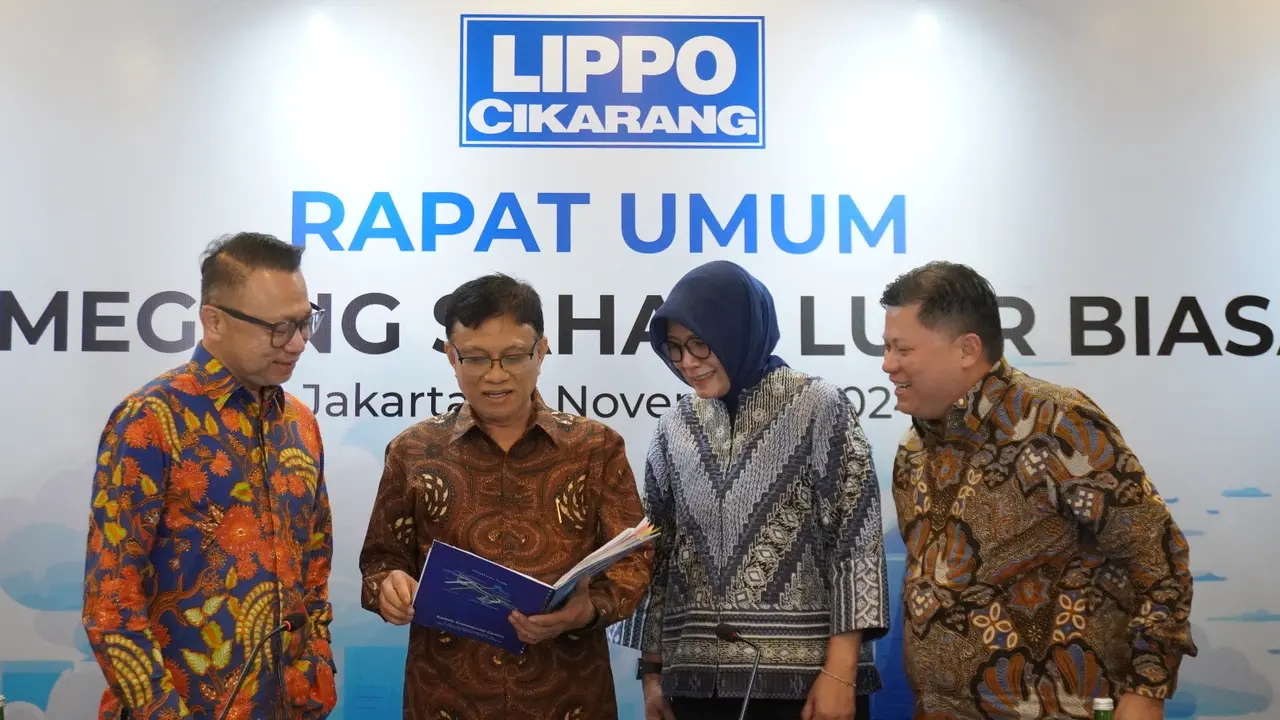 Rapat Umum Pemegang Saham Luar Biasa (RUPSLB) PT Lippo Cikarang Tbk (LPCK)) yang dilaksanakan pada Selasa, 19 November 2024 di Aryaduta Menteng, Jakarta. (Dok LPCK)