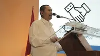 Direktur Pembinaan Sekolah Menengah Kejuruan, Dr. Ir. M. Bakrun, M.M di acara Pekan Pendidikan dan Kebudayaan di Kantor Kemendikbud Jakarta.