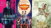 Momen libur Lebaran tahun ini ada 5 film: Hijrah Cinta, Bajaj Bajuri The Movie, Runaway, Seputih Cinta 
Melati, dan Kamar 207.