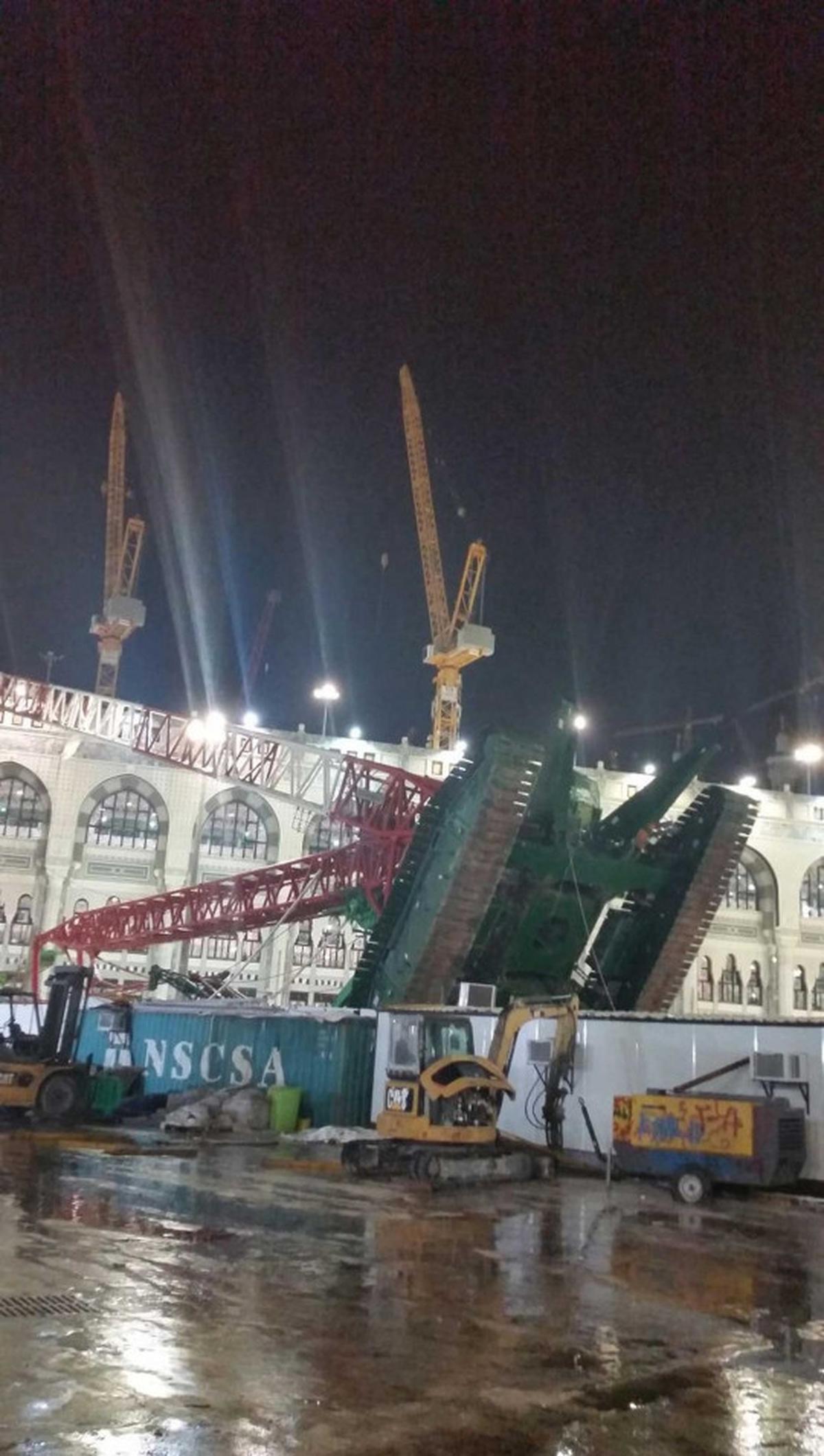 Ini crane raksasa yang timpa ratusan jemaah haji