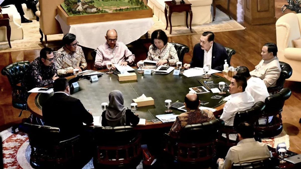 Luhut Temui Prabowo di Hambalang, Ini yang Dibahas