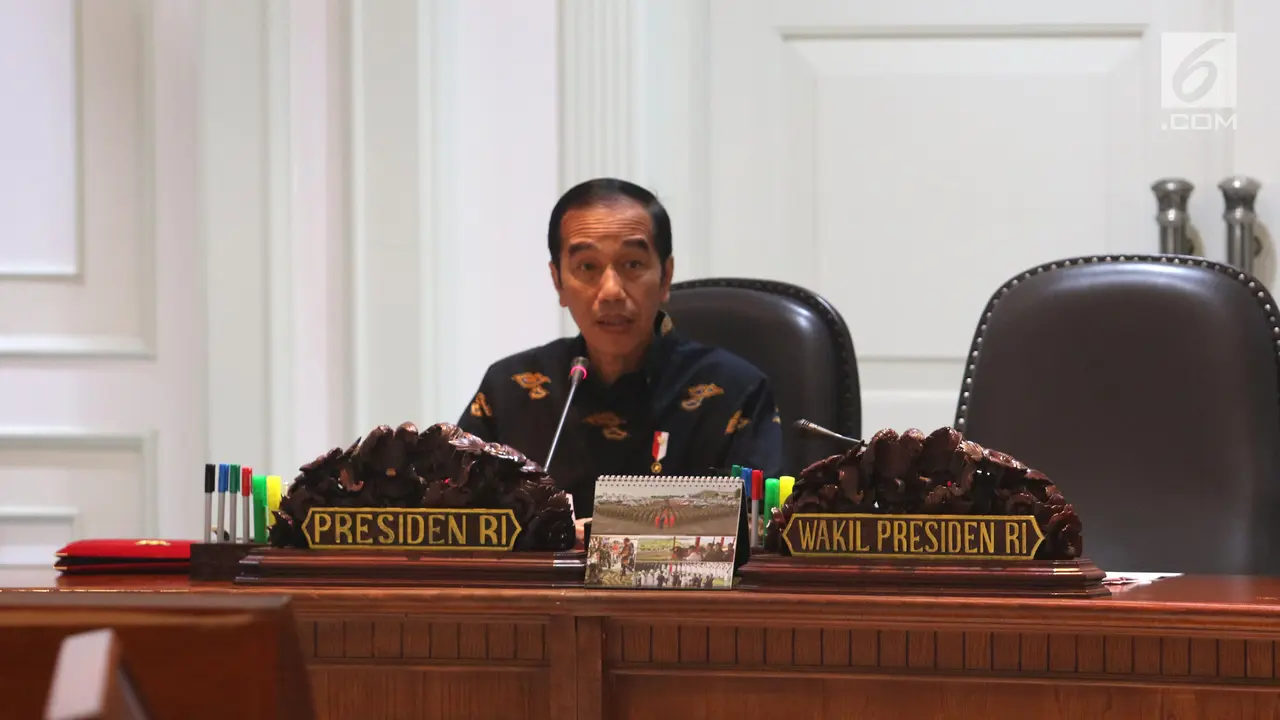 Jokowi Pimpin Ratas Penyediaan Rumah untuk ASN,TNI, dan Polri
