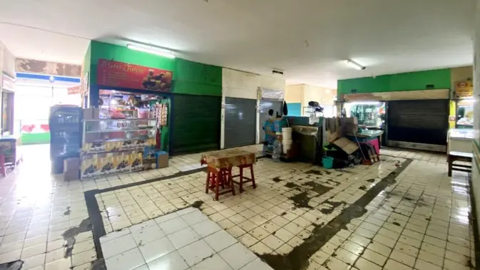 Nestapa Pasar Pondok Labu, Kios Mati Suri Bikin Pedagang Merana