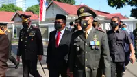 Hadiri HUT TNI ke 76, Danny Pomanto Sebut TNI Garda Terdepan Melawan Covid 19