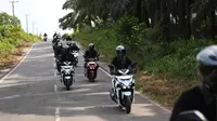 Uji Ketangguhan New Honda Vario 160 di Jalur Menantang Belitung