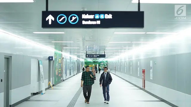 MRT Kembali Beroperasi Penuh Pasca Aksi 22 Mei di Bawaslu