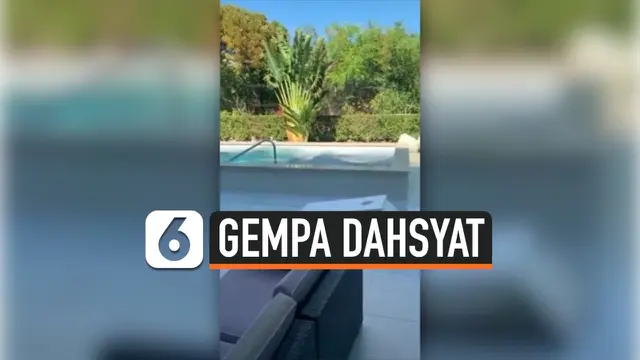 VIDEO: Detik-Detik Gempa Magnitudo 7,7 Guncang Pulau Cayman